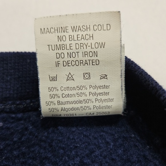 Vintage The Disney Store Tigger XXL Navy Blue‎ Crewneck Sweatshirt Pooh USA - Picture 4 of 7